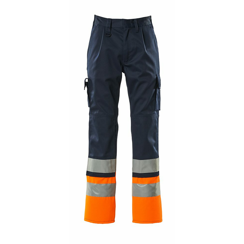 MASCOT 12379-430-0114-82C54 Hosen Navy, Orange