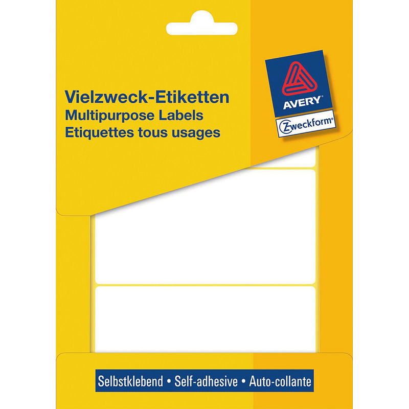 Avery Universal-Etiketten, weiß, 98 x 51 mm, permanent