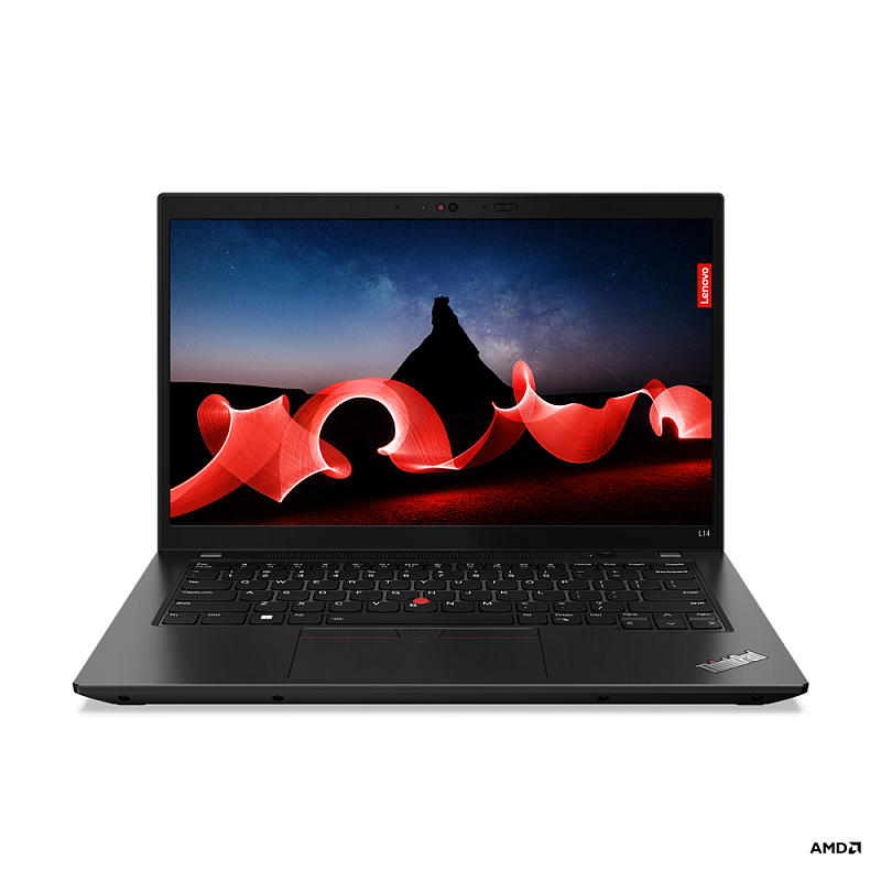 Lenovo ThinkPad L14 Gen 4 (AMD) AMD Ryzen™ 7 7730U Laptop 35,6 cm (14") Full HD 32 GB DDR4-SDRAM 1 TB SSD Wi-Fi 6E (802.11ax) Windows 11 Pro Deutsch Schwarz