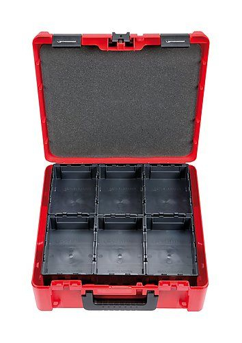 Rothenberger ROCASE 4414 Aufbewahrungsbox Rechteckig Acrylnitril-Butadien-Styrol (ABS) Rot