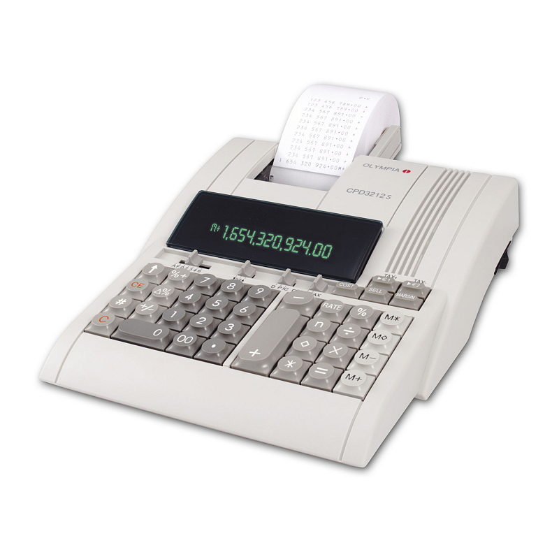 Olympia CPD 3212 T Taschenrechner Desktop Druckrechner