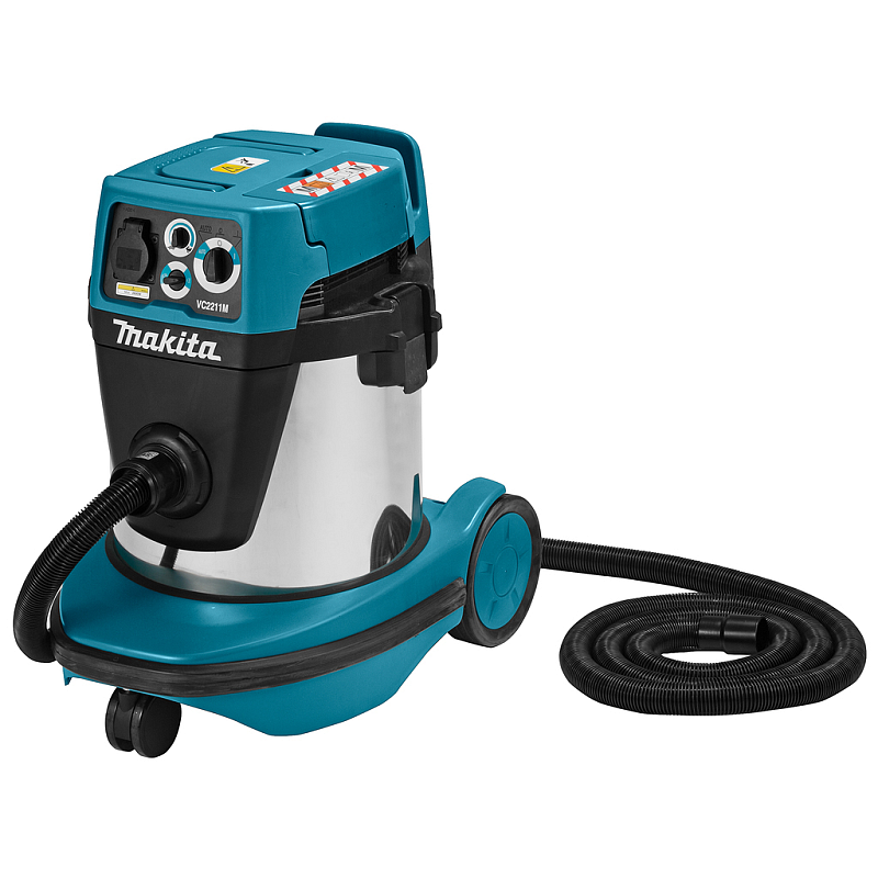 Makita VC2211MX1 Industriestaubsauger Schwarz, Blau, Weiß 22 l 1050 W