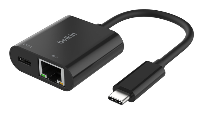Belkin INC019BTBK laptop-dockingstation & portreplikator Kabelgebunden USB 3.2 Gen 1 (3.1 Gen 1) Type-C Schwarz