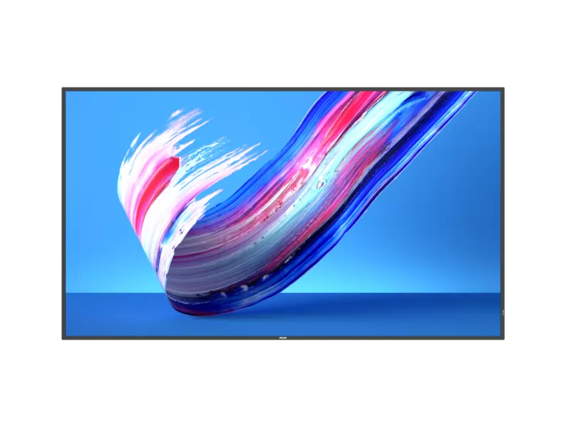 Philips 75BDL3650Q Digital Signage Flachbildschirm 190,5 cm (75") LCD WLAN 400 cd/m² 4K Ultra HD Schwarz Eingebauter Prozessor Android 10 18/7