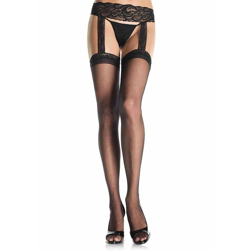 Leg Avenue 1767Q_00107 Strumpfhose/Strumpf Schwarz
