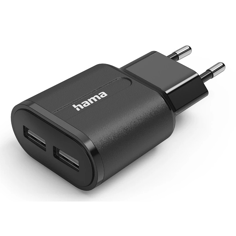 Hama 00201971 Ladegerät für Mobilgeräte Smartphone Schwarz AC Drinnen