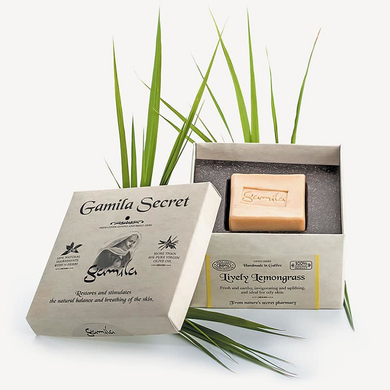 Gamila Secret Lively Lemongrass Barseife 115 g 1 Stück(e)