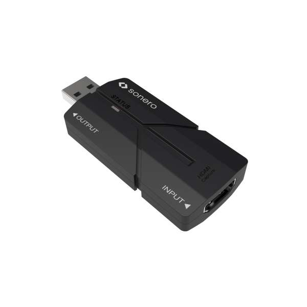 sonero X-AVT200 Videokabel-Adapter USB Typ-A HDMI Schwarz