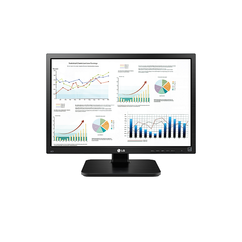 LG 24BK55WY-B Computerbildschirm 61 cm (24") 1920 x 1200 Pixel WUXGA LED Schwarz
