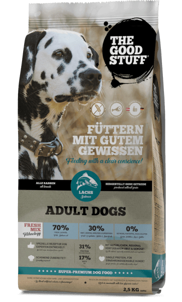 The Goodstuff TGS10013 Hunde-Trockenfutter 2,5 kg Adult Lachs