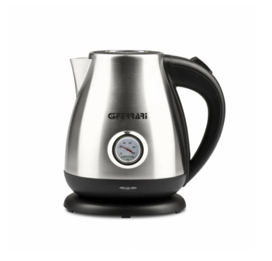 G3 Ferrari Rapido Wasserkocher 1,7 l 2200 W Schwarz, Edelstahl