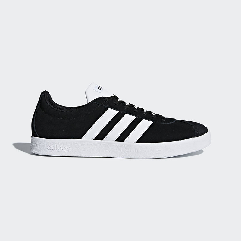 Adidas VL Court 2.0 Männlich Schwarz, Weiß