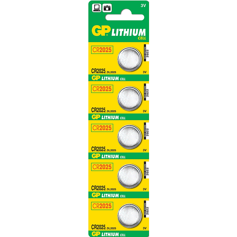 GP Batteries Lithium Cell CR2025 Einwegbatterie