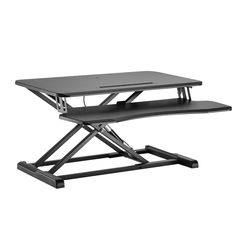 LogiLink EO0033 Flachbildschirm-Tischhalterung Tisch/Bank Schwarz