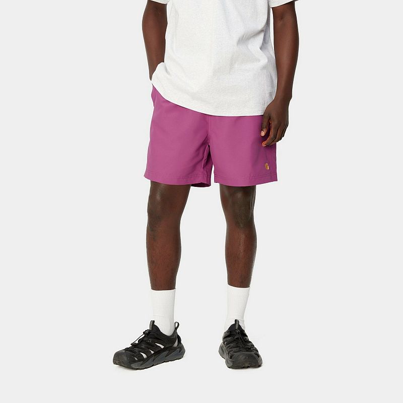Carhartt I026235_23P_XX_XL Shorts Männlich Magenta