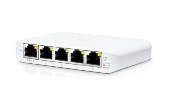 Ubiquiti UniFi Switch Flex Mini (3-pack) Managed Gigabit Ethernet (10/100/1000) Power over Ethernet (PoE) Weiß