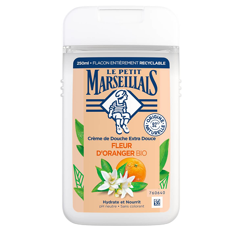 Le petit Marseillais 3574661578316 Duschgel/Waschlotion 250 ml Duschcreme Frauen Körper Orangenblüte