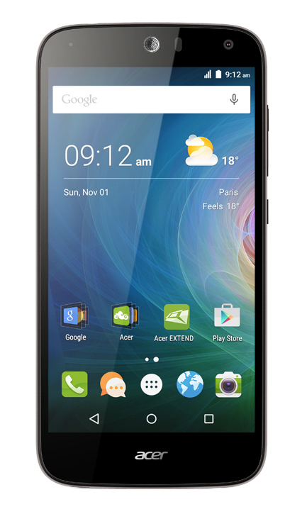 Acer Liquid Z630S 14 cm (5.5") Dual-SIM Android 5.1 4G Mikro-USB 3 GB 32 GB 4000 mAh Schwarz, Gold