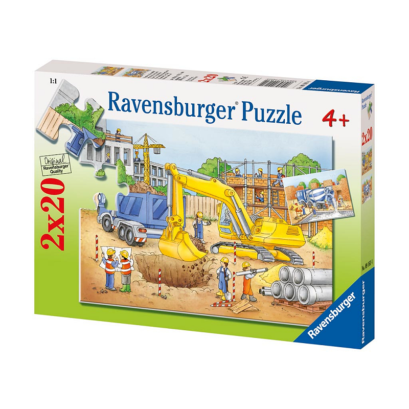 Ravensburger 09161 Puzzle Puzzlespiel 20 Stück(e) Fahrzeuge