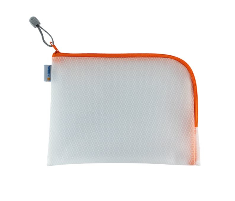 HERMA 20012 Kulturtasche/Kosmetikkoffer Kulturbeutel EVA (Äthylen-Vinylazetat) Orange