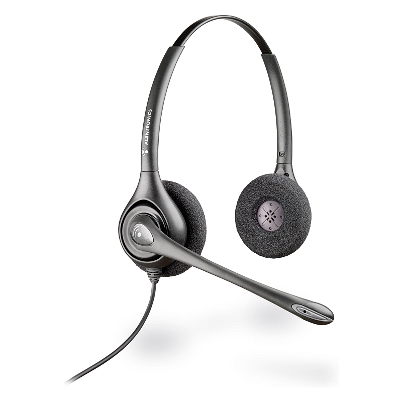 HP Poly H261N Supraplus Binaurales Headset mit Tasche TAA