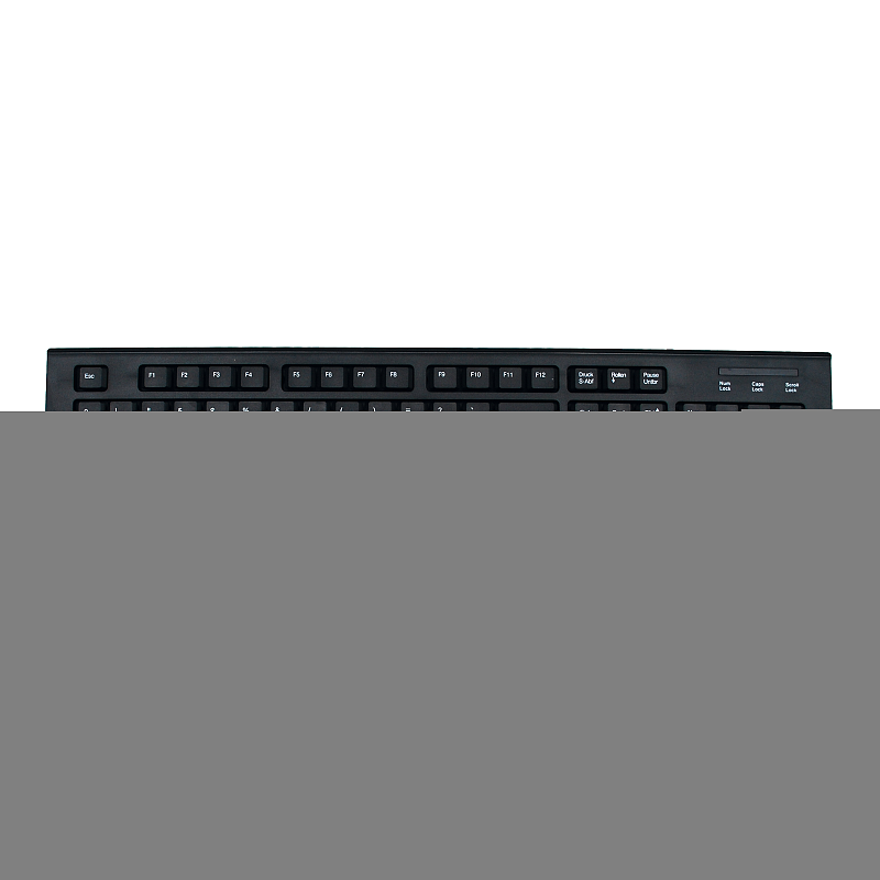 MediaRange MROS104 Tastatur Maus enthalten Büro RF Wireless QWERTZ Deutsch Schwarz
