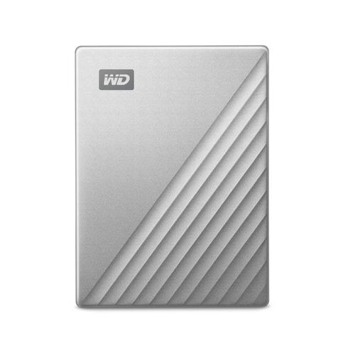 Western Digital WDBFTM0040BSL-WESN Externe Festplatte 4 TB USB Typ-C 3.2 Gen 1 (3.1 Gen 1) Silber