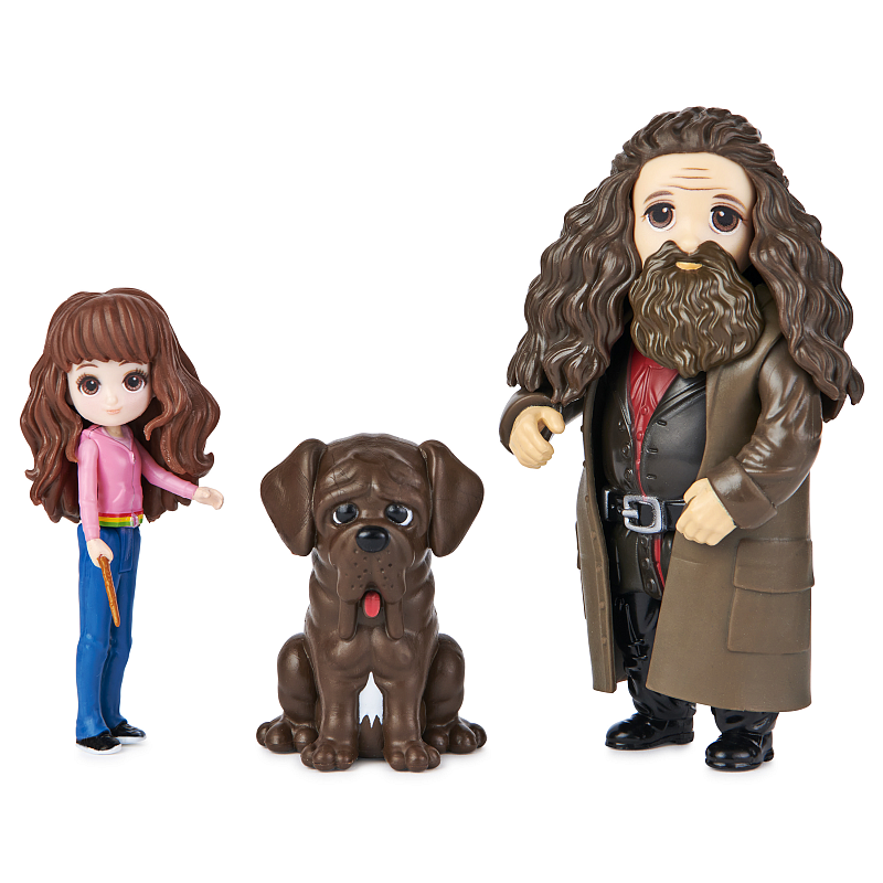 Wizarding World Harry Potter - Freunde Spielset mit Hermine Granger und Rubeus Hagrid Sammelfiguren