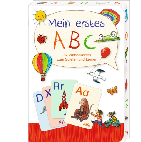 Coppenrath Mein erstes ABC - 37 Wendekarten zum Spielen und Lernen