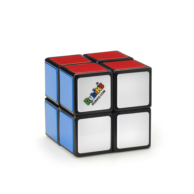 Rubik’s Mini 2x2 Zauberwürfel - der 2x2 Cube für Einsteiger ab 8 Jahren und für unterwegs, hohe Qualität, leichtgängiges Handling, leuchtende Farben