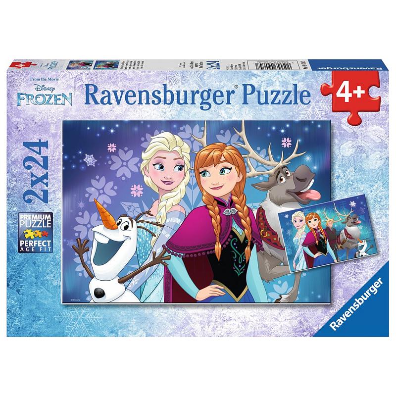 Ravensburger Kinderpuzzle - Frozen, Frozen - Nordlichter
