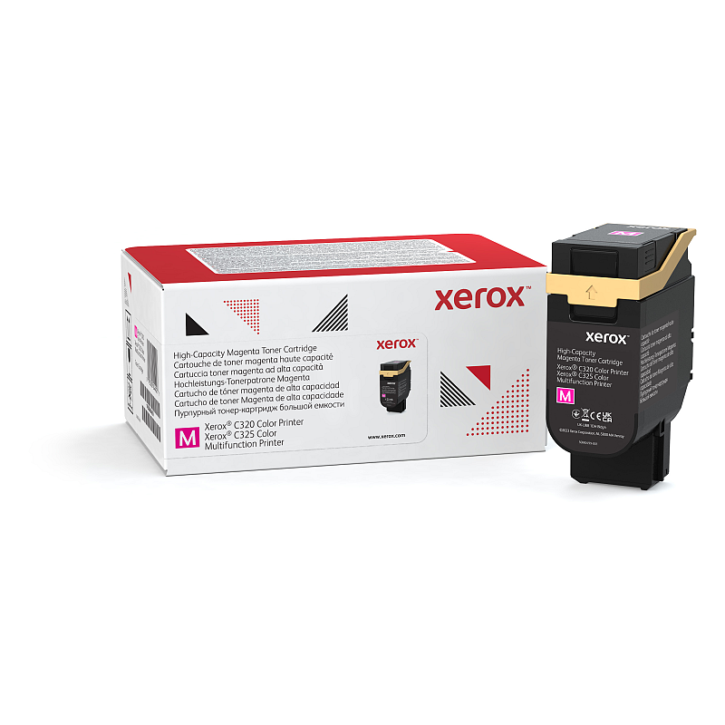 Xerox ® C320 Farbdrucker​/​C325 Farb-Multifunktionsdrucker Hohe Kapazität-Tonermodul Magenta (5500 Seiten) - 006R04829