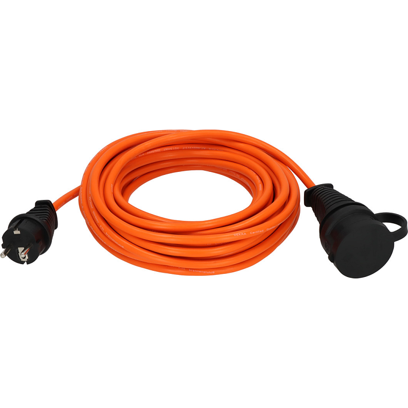 Brennenstuhl 1169930 Verlängerungskabel 10 m 1 AC-Ausgänge Draußen Orange