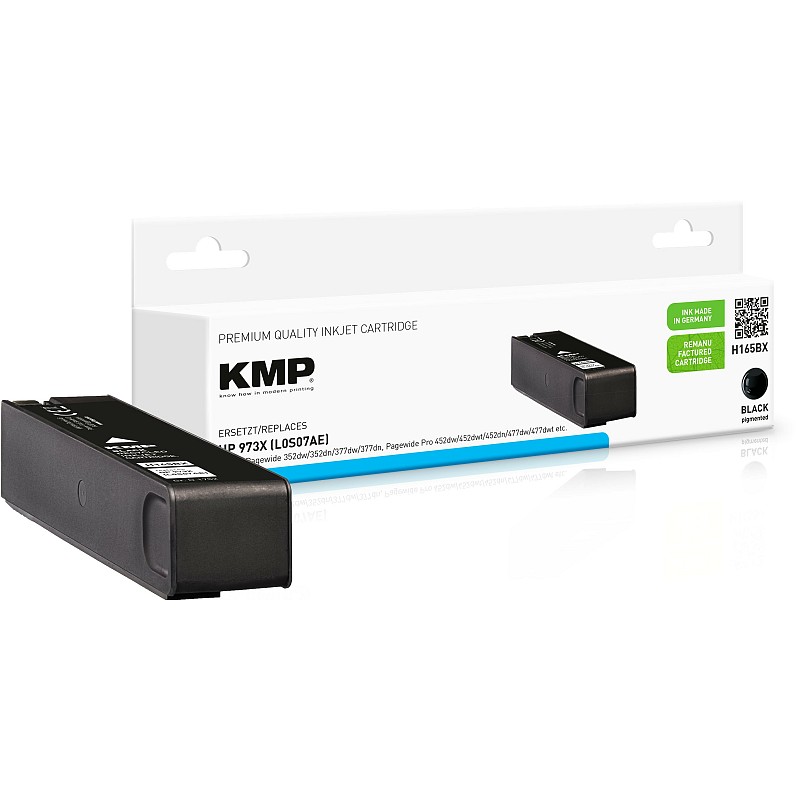 KMP H165BX Druckerpatrone Kompatibel Hohe (XL-) Ausbeute Schwarz