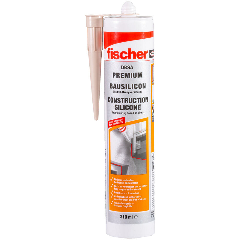 Fischer 512213 Baudichtstoff 310 ml Grau