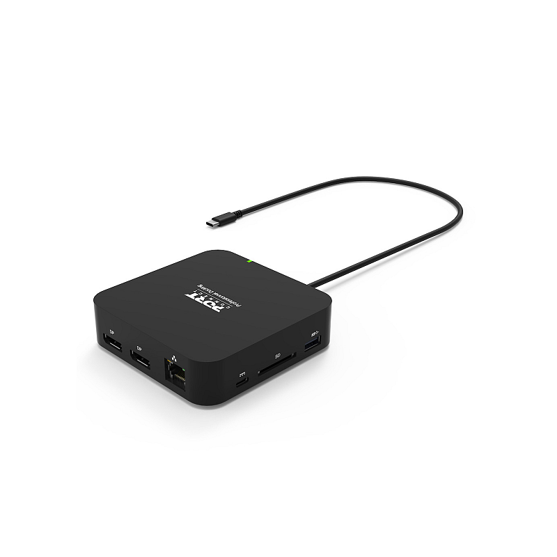 Port Designs 901907 laptop-dockingstation & portreplikator Kabelgebunden USB 3.2 Gen 1 (3.1 Gen 1) Type-C Schwarz