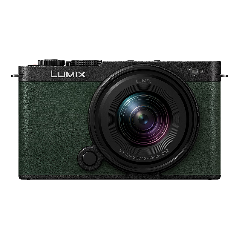 Panasonic Lumix S9 + S-R1840 Kompaktkamera 24,2 MP CMOS 12000 x 8000 Pixel Schwarz, Grün