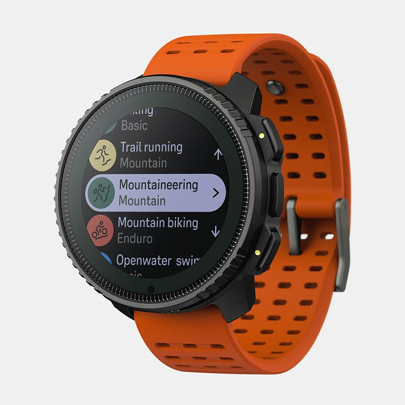 Suunto Vertical Solar 3,56 cm (1.4") Punktmatrix 49 mm 280 x 280 Pixel Touchscreen Schwarz GPS