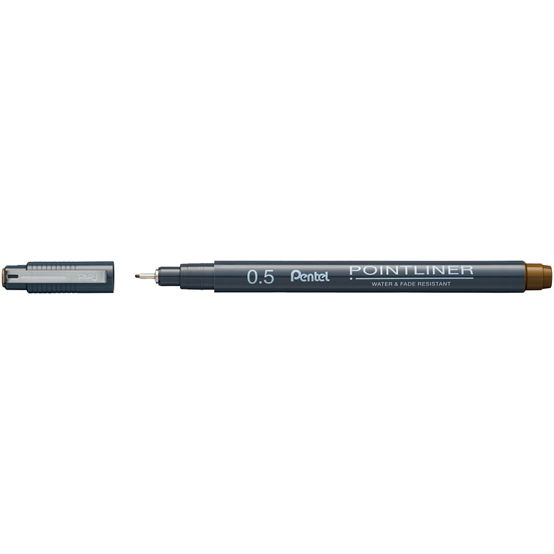 Pentel S20P-5SP Kugelschreiber Sepia Stick-Kugelschreiber Fein 1 Stück(e)