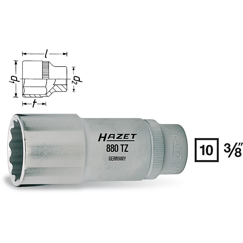 HAZET 880TZ-18 Steckschlüsselaufsatz 1 Stück(e)
