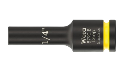 Wera 05005564001 Steckschlüsseleinsatz Steckschlüsselbuchse Schwarz, Gelb