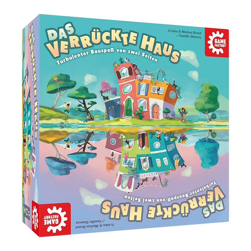 Game Factory Das Verrückte Haus 30 min Brettspiel-Erweiterung Strategie