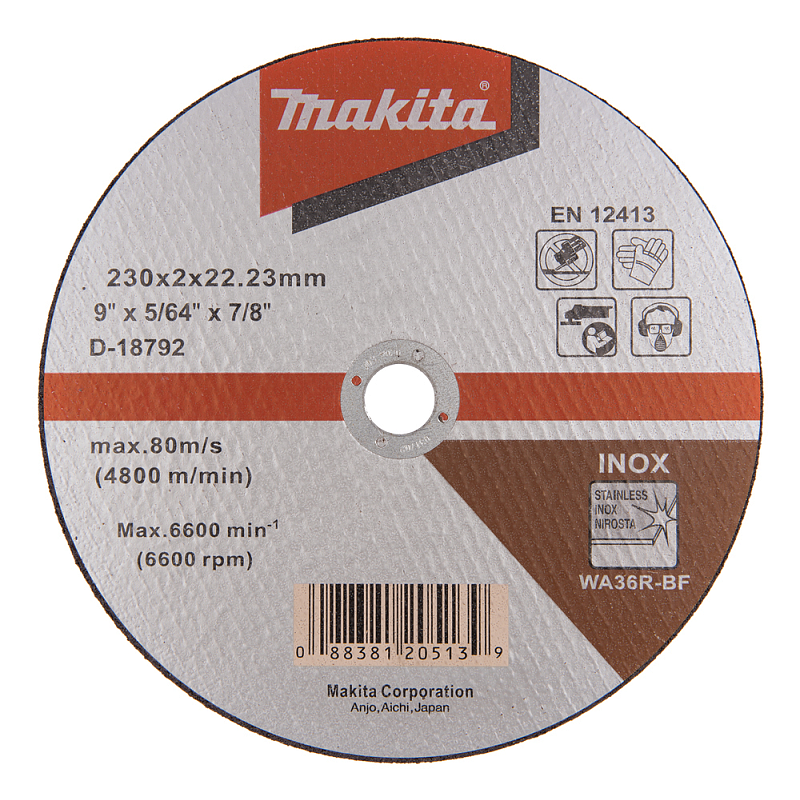 Makita D-18792 Winkelschleifer-Zubehör
