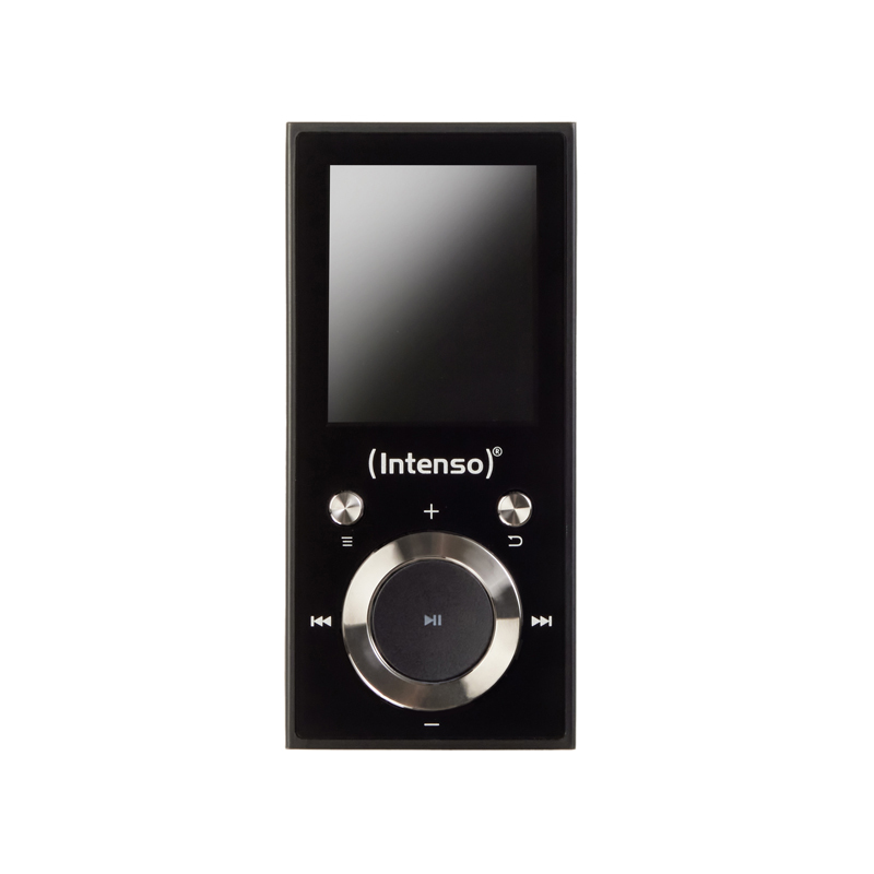 Intenso Video Scooter BT MP3-Player 64 GB – Bluetooth 5.0, 1,8" LCD Display, USB-C, microSD-Kartenleser, 18 Std. Akkulaufzeit, Musik- & Videoplayer, Schwarz