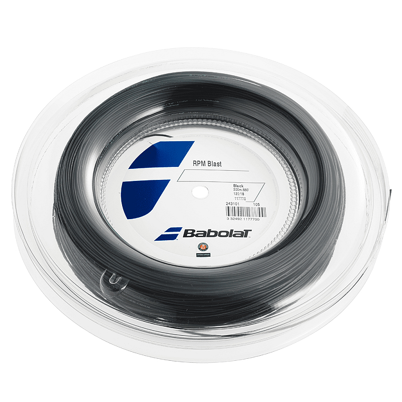 Babolat RPM Blast Schlägersaite Tennis Monofilament 1,25 mm Polyester Schwarz