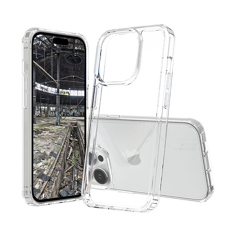 JT BERLIN Pankow Clear MagSafe Handy-Schutzhülle 15,5 cm (6.12") Cover Transparent