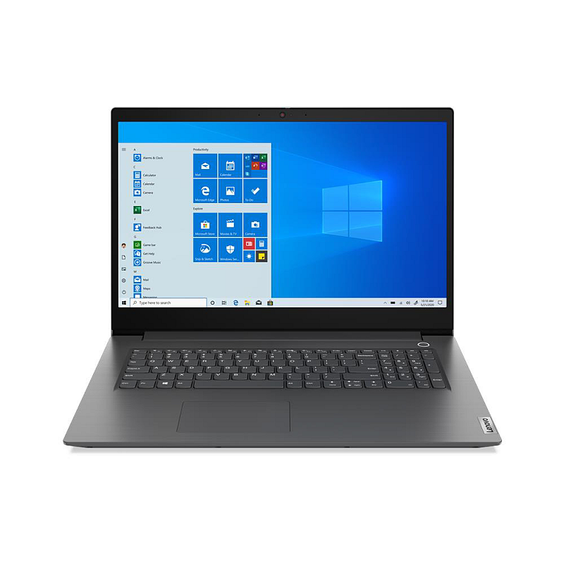 Lenovo V17 IIL Intel® Core™ i3 i3-1005G1 Laptop 43,9 cm (17.3") Full HD 8 GB DDR4-SDRAM 256 GB SSD Wi-Fi 6 (802.11ax) Windows 10 Pro Deutsch Grau