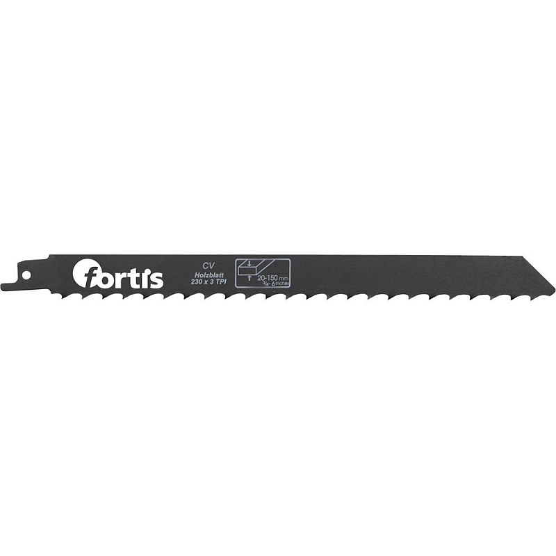 Fortis 4317784772761 Sägeblatt für Stichsägen, Laubsägen & elektrische Sägen 2 Stück(e)