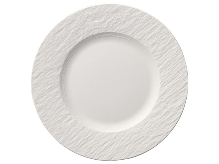Villeroy & Boch Manufacture Rock Essteller Rund Porzellan Weiß 6 Stück(e)