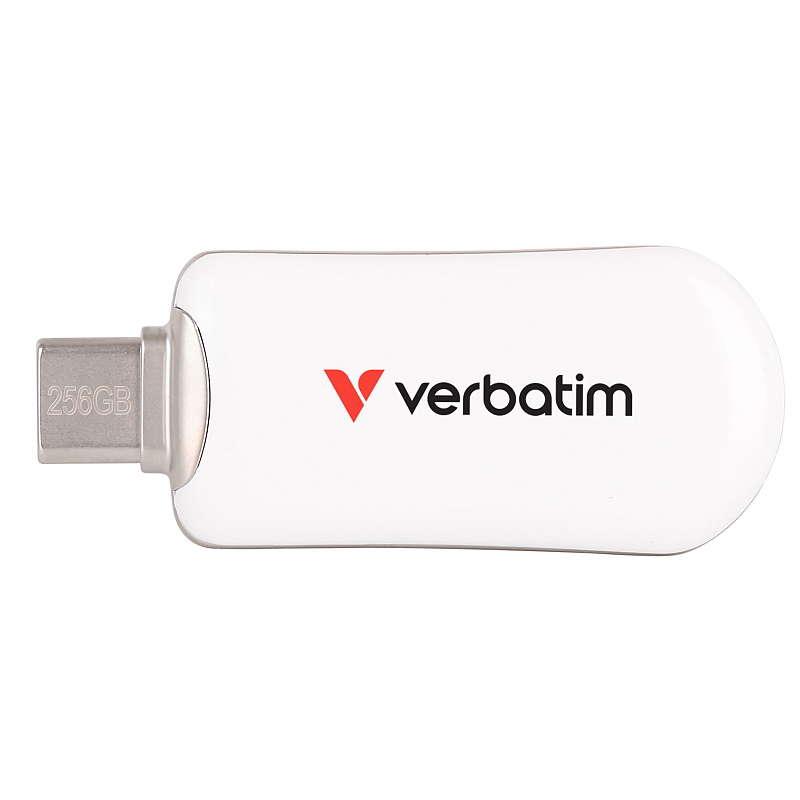 Verbatim 30230 USB-Stick 256 GB USB Typ-C 3.2 Gen 1 (3.1 Gen 1) Weiß